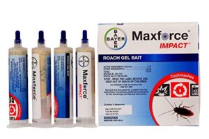 bayer environmental science maxforce impact roach bait gel - 1 box (4 x 30 gr.)