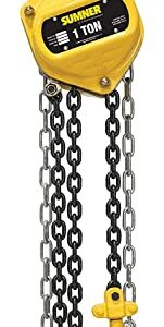 Southwire Tools Southwire Sumner 787564 1 Ton Chain Hoist with 20 ft. Chain Fall