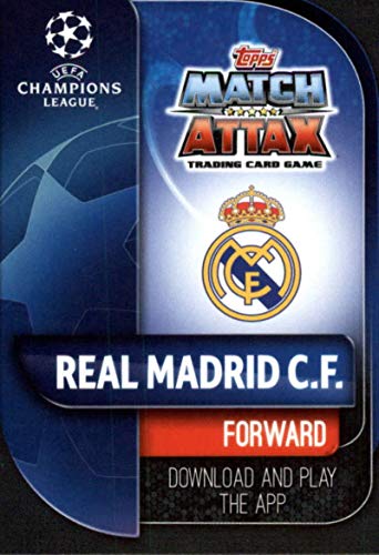 2019-20 Topps UEFA Champions League Match Attax #REA 14 Karim Benzema REAL MADRID C.F. Official Futbol Soccer Trading Card Game Playing Card