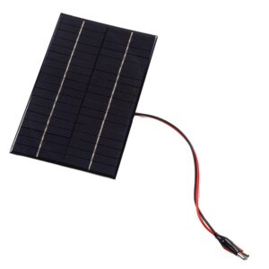 fielect 18v 4.2w polycrystalline mini solar panel module diy for light toys charger 130x200mm 1pcs