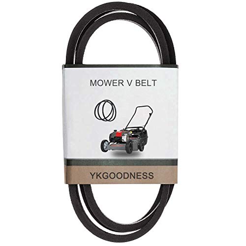 Ykgoodness Snow Thrower Auger Drive Belt 1/2 Inch X37 Inch for MTD 954-04195 954-04195A, Troy-Bilt 754-04195 954-04195 954-04195A Snowblowers Belt