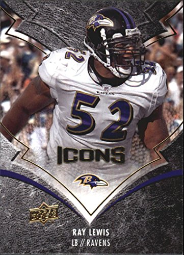 2008 Upper Deck Icons #7 Ray Lewis NFL Football Trading Card