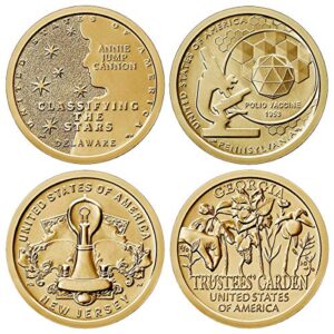 2019 d american innovation 4 coin set 1 dollar coins denver mint uncirculated