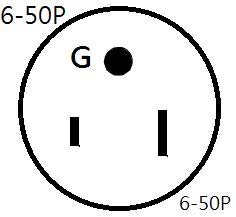 Parkworld 61391 6 AWG 6-50 Extension Cord 50 AMP, 250-Volt 6 Gauge Welder Extension Cord 50A 3-Prong 6-50P to 6-50R (25FT)