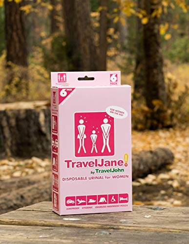 TravelJane Disposable Urinal (TJ1R-C) - 6 Pack