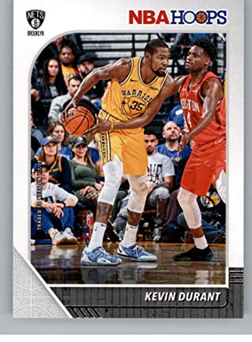 2019-20 Panini Hoops #61 Kevin Durant Brooklyn Nets NBA Basketball Trading Card