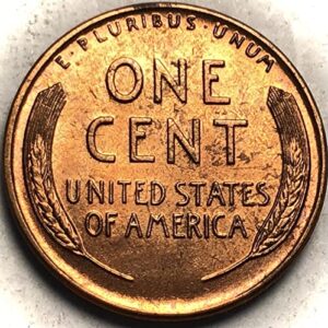 1950 P Lincoln wheat cent Red Penny Seller Mint State