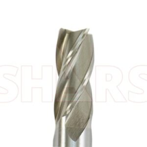 Shars 3/16-3/4" 4 Flute HSS Single End Center Cut End Mill Set 10PCS 404-5872 M)