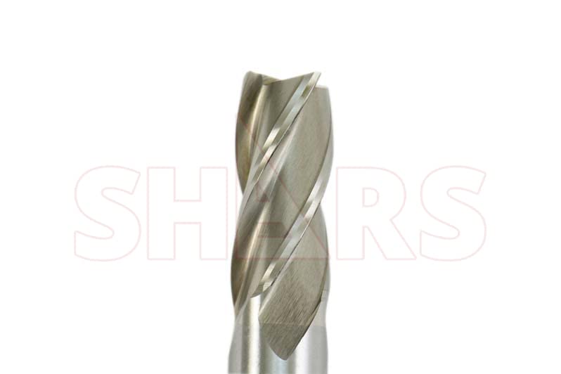 Shars 3/16-3/4" 4 Flute HSS Single End Center Cut End Mill Set 10PCS 404-5872 M)