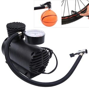 Air Compressor, MAGT Portable Mini Air Compressor Electric Tire Infaltor Pump 12 Volt Car 300 PSI Suitable for Bicycles Cars Motorcycles