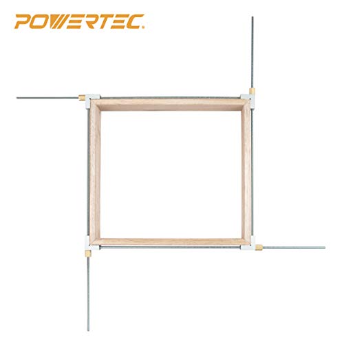 POWERTEC 71414 24-pc Aluminum Quick Release Corner Framing Clamp Kit