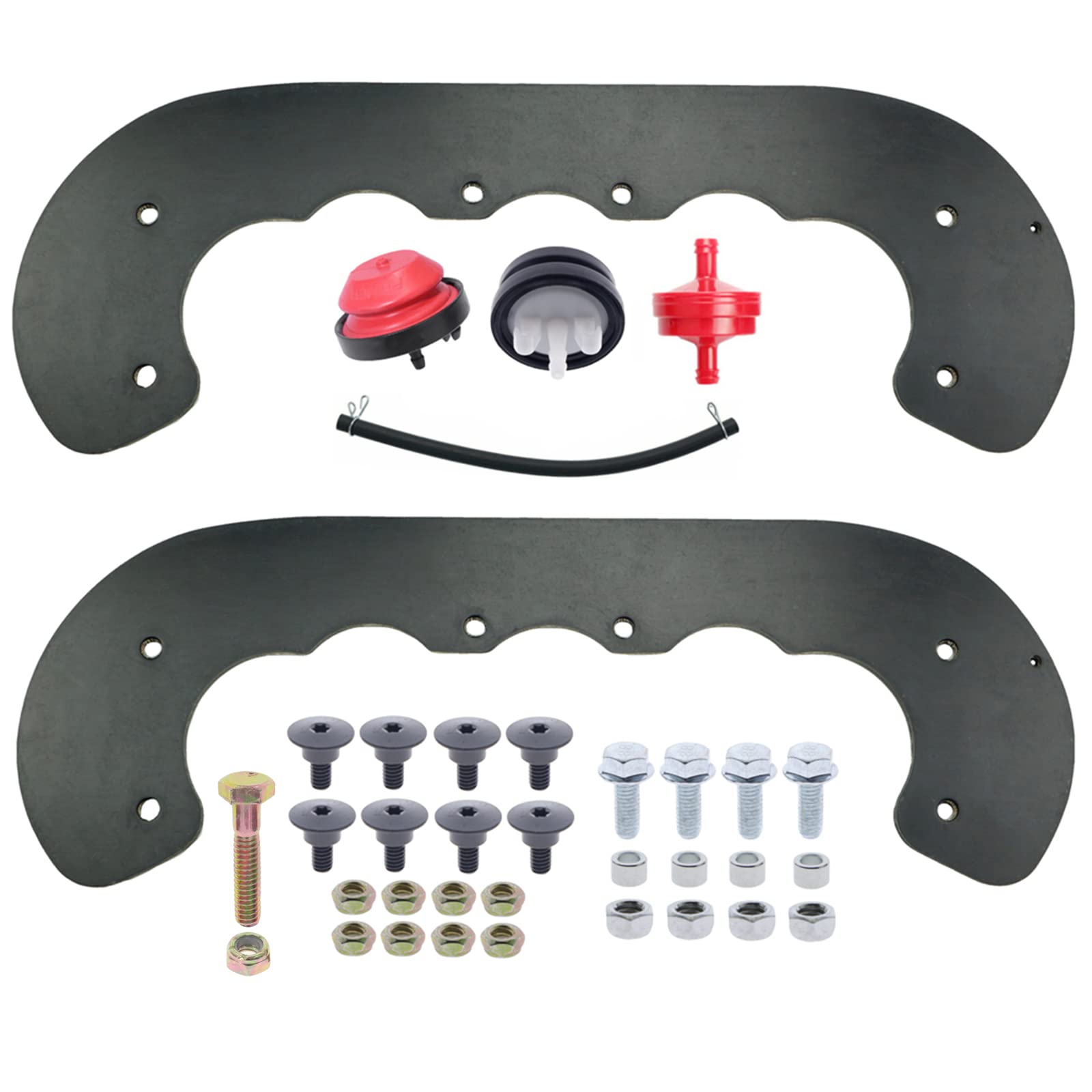 Cnfaner Snowblower Paddles for Toro Snow Thrower 99-9313 CCR2000 CCR2400 CCR2500 CCR3000, Power Clear 621 721 with Hardware Kit