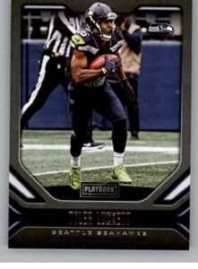2019 playbook football #87 tyler lockett seattle seahawks official nfl trading card from panini america