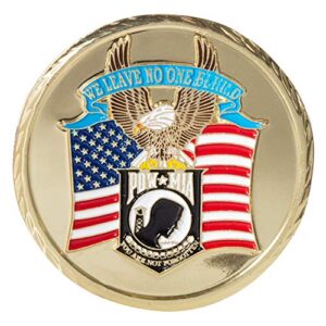 united states military pow * mia eagle challenge coin