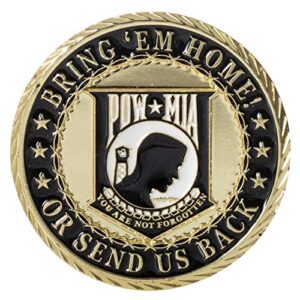 United States Military POW * MIA Eagle Challenge Coin