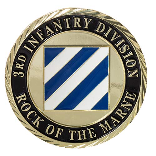 United States Army 3rd Infantry Division Rock of The Marne Challenge Coin