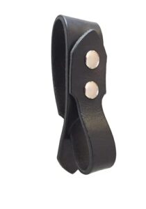 black leather tankard strap for belt renaissance festival beer mug holder fits on wide belts usa made