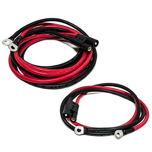 Professional Parts Warehouse Aftermarket Boss Power Ground Cable, Truck Side HYD01684 & Plow Side HYD01690