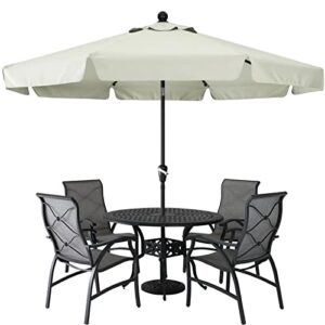 abccanopy premium patio umbrellas 10' light beige