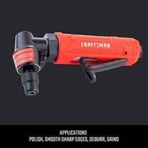 Craftsman CMXPTSG1006NB 1/4-inch Angle Die Grinder, Red