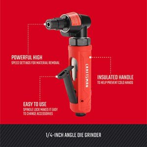 Craftsman CMXPTSG1006NB 1/4-inch Angle Die Grinder, Red