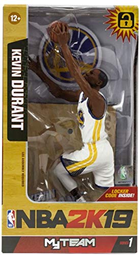 McFarlane Toys NBA 2K19 Action Figure Series 1 Kevin Durant (Golden State Warriors)