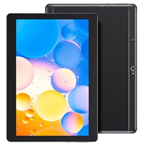 dragon touch notepad k10 tablet with 64gb storage, android 10 inch tablet, quad core processor, micro hdmi, ips hd display, gps, 1.3ghz wifi