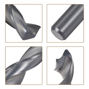 uxcell Reduced Shank Twist Drill Bits 16mm High Speed Steel 4241 with 10mm Shank for Aluminum Alloy Steel Metal Plastic Wood