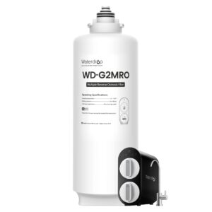 waterdrop wd-g2mro filter, replacement for wd-g2-w, wd-g2-b reverse osmosis system, 2-year lifetime, reduce pfas