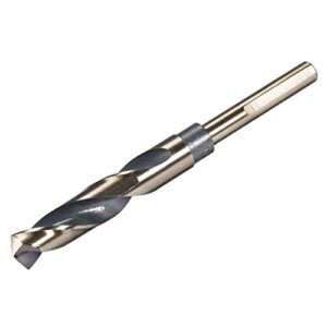 uxcell reduced shank twist drill bits 16mm high speed steel 4341 with 10mm shank for stainless steel alloy metal plastic wood