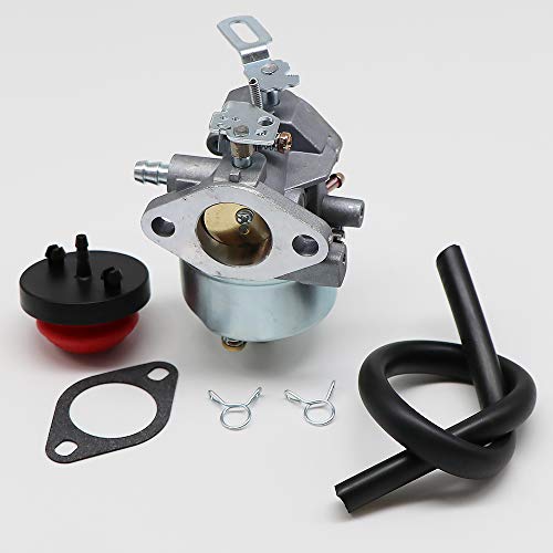 KIPA Carburetor For Tecumseh 632334A 632334 HM70 HM80 HMSK80 HMSK90 Snowblower Engines With Gasket Fuel Filter