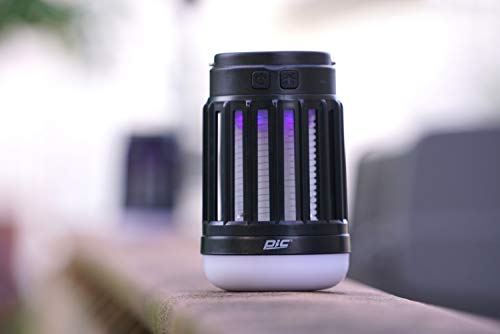 PIC Solar Portable Lantern & Bug Zapper, Kills Bugs on Contact