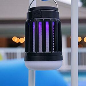 PIC Solar Portable Lantern & Bug Zapper, Kills Bugs on Contact