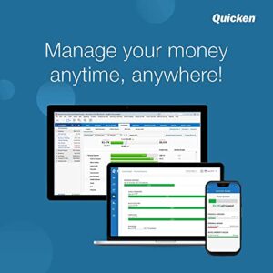 Quicken Deluxe Personal Finance – Manage your money and save – 1-Year Subscription (Windows/Mac)