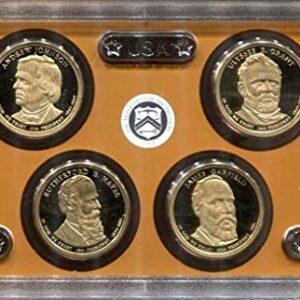2011 S Presidential Dollars Proof Set - 4 coins - Quarter US Mint GEM Proof No Box or COA