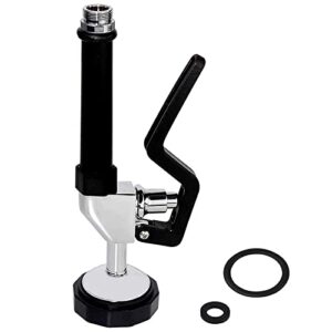 YooGyy Pre Rinse Sprayer with Handle Grip Assembly High Pressure Sink Faucet Sprayer Head for Commercial Pre-Rinse Kitchen Faucet, Chrome Finished