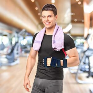 SterlaTech Stroke Hand Brace | Resting Hand Splint Left Medium | Corrective Support