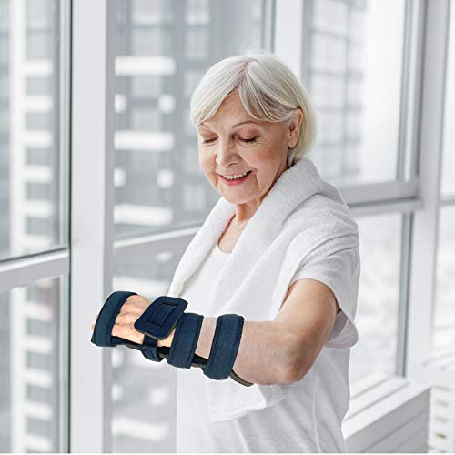 SterlaTech Stroke Hand Brace | Resting Hand Splint Left Medium | Corrective Support