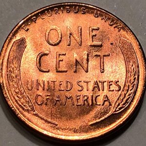 1945 S Lincoln Wheat Cent Red Penny Seller Mint State