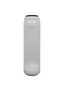 ipw industries inc. 10" x 2.5" clear refillable cartridge for di resin and other media residential or aquarium di or ro/di
