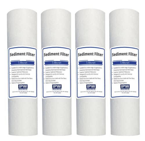 Compatible for HDX HDX2BF4 Melt-Blown Household Filter (4-Pack) by IPW Industries Inc.