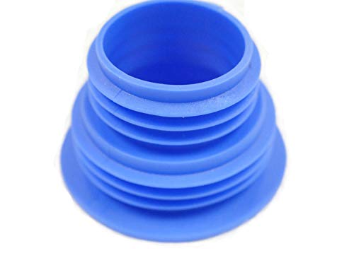 KRISMYA 3 Pack Drain Pipe Hose Silicone Plug,Washing Machine Drain Hose Seal - Silicone Sealing Plug Kitchen Pipe Sewer Seal Ring Washing Machine Laundry Room Bathroom Bathtub