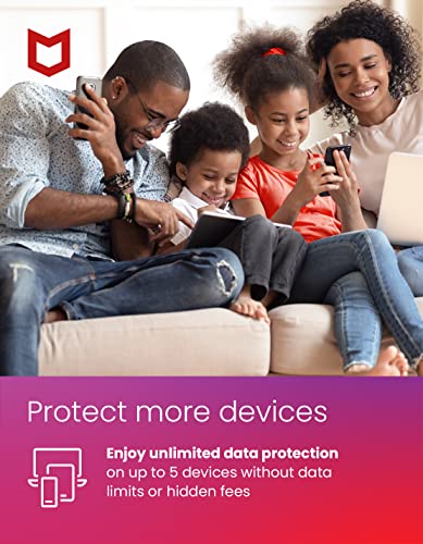 [Old Version] McAfee Safe Connect VPN 2022 | 5 Device | Internet Security and Privacy Software | Windows/Mac/ChromeOS/Android/iOS | 1 Year Subscription | Key Card