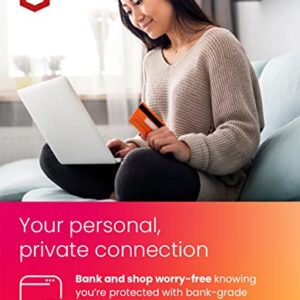 [Old Version] McAfee Safe Connect VPN 2022 | 5 Device | Internet Security and Privacy Software | Windows/Mac/ChromeOS/Android/iOS | 1 Year Subscription | Key Card