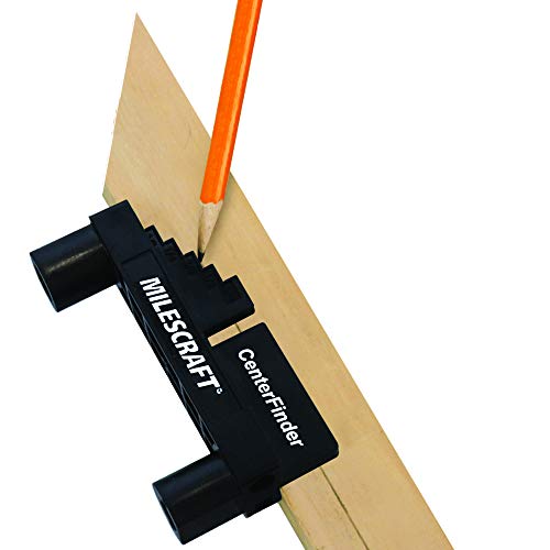 Milescraft 8408 Center Finder - Center Scriber and Offset Measuring & Marking Tool for Woodworking