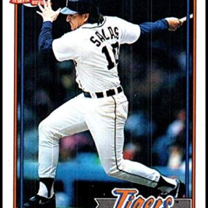 Baseball MLB 1991 Topps #498 Mark Salas #498 NM Tigers