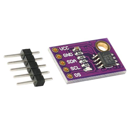 HiLetgo 2pcs LM75 LM75A Temperature Sensor Module High Speed I2C IIC Interface High Precision Temperature Sensor