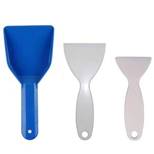 paypie plastic refrigerator ice shovel ice scraper snow remover cleaning freezer frost shovel ice remover scoop set of 3