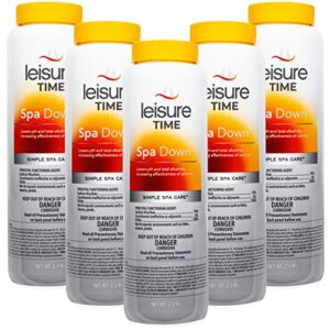 leisure time spa down 5 pack