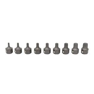 cta tools 5058 9 pc. stubby torx bit set